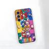 Cartoon O-OddbodsE Phone Case For Samsung S26 S25 S24 FE S23 S22 S21 Plus S20 Ultra Note20Ultra Black Soft Shell