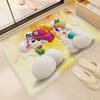 Popular Character D Diddl Cut Bathroom Mat Non Slip Laundry Room Mat Laundry Decor Balcony Child Living Room Toilet Rug
