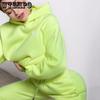Frauen Trainingsanzug Casual Druck Langarm Hoodie Sport Anzüge Herbst Weibliche Sweatshirts Jooger Hosen Warme Zwei Stück Set