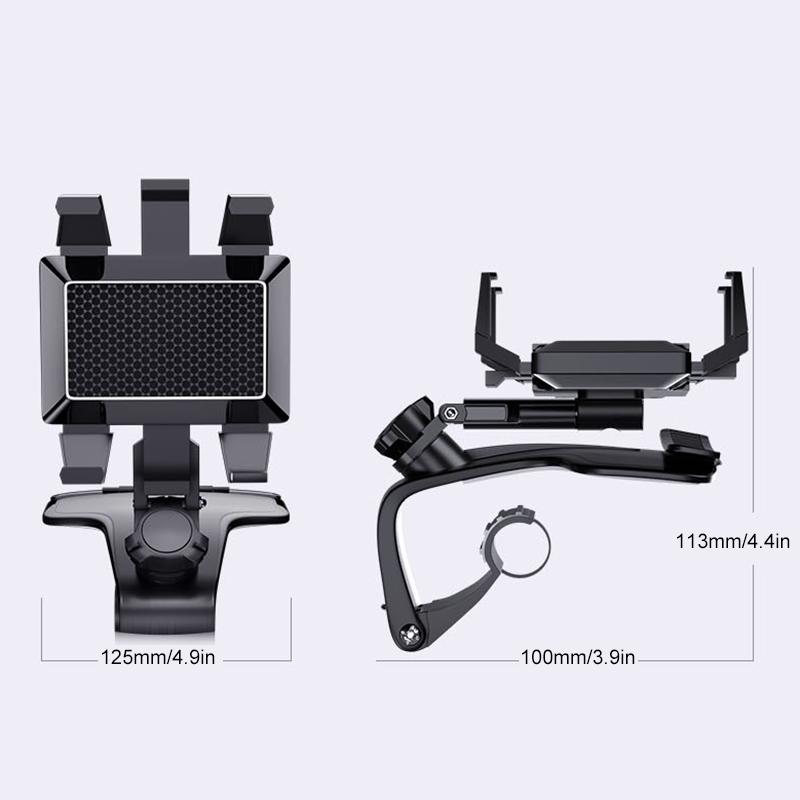 Multi-Functional Universal Car Mobile Phone Holder Easy Clip Mount Stand Panel Dashboard GPS Navigation Bracket Holder For Phone