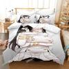 3D Print Anime Azur Lane 3D Bedding Set Duvet Cover Pillowcases Single Twin Full Queen King Size Home Decor Quilt Boys Gift Quil