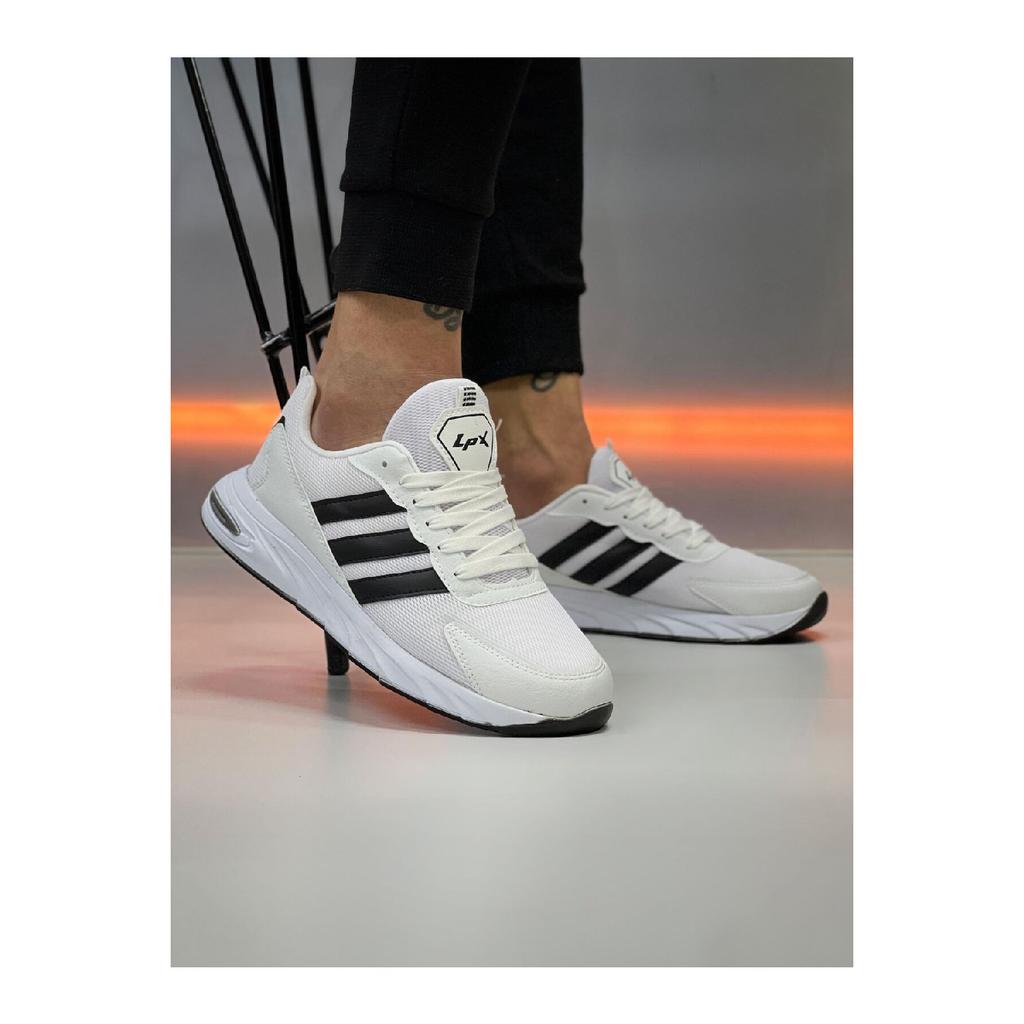 Black Men's Orthopedic 3 Line Casual Shoes Sneaker Nk0648