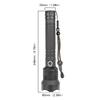 USB Powerful XHP70 Flashlight Torch Super Bright Rechargeable Zoom LED Tactical Torch 18650 or 26650 Battery Camp Lamp