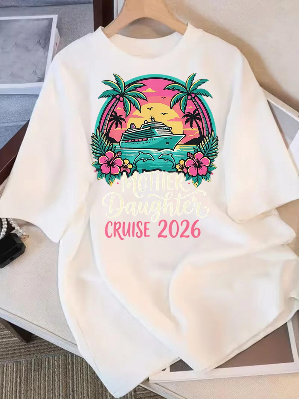 Aloha Hawaii Beach Sunset Scenery T Shirt WOMENs Summer Cool TShirt Oversized Breathable Tee Shirtcasual Short Sleeve S