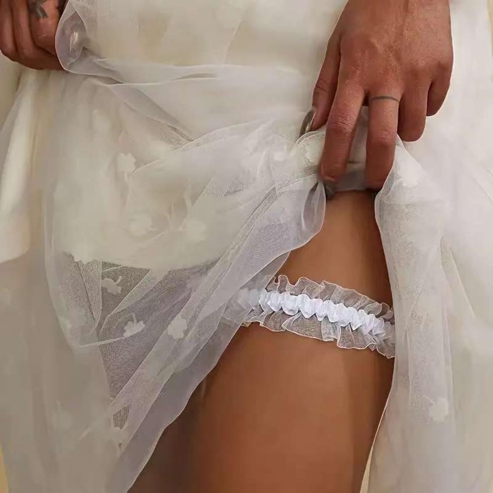 Women's Garter Belt Bridal Lace Garter Lace Leg Ring New Women Thigh Garter  Women Girls