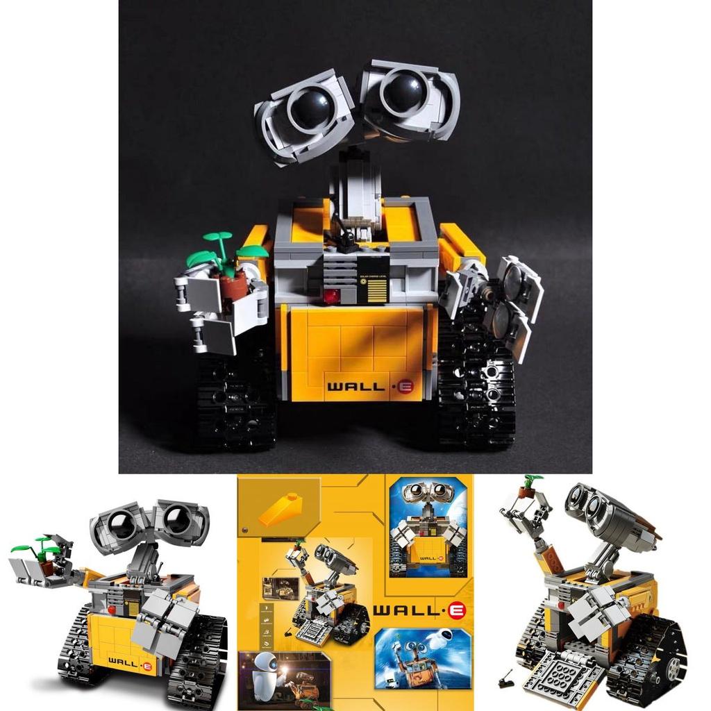 Wall·e Robô Blocos de Construção Educacional DIY Presente para Crianças 687 peças