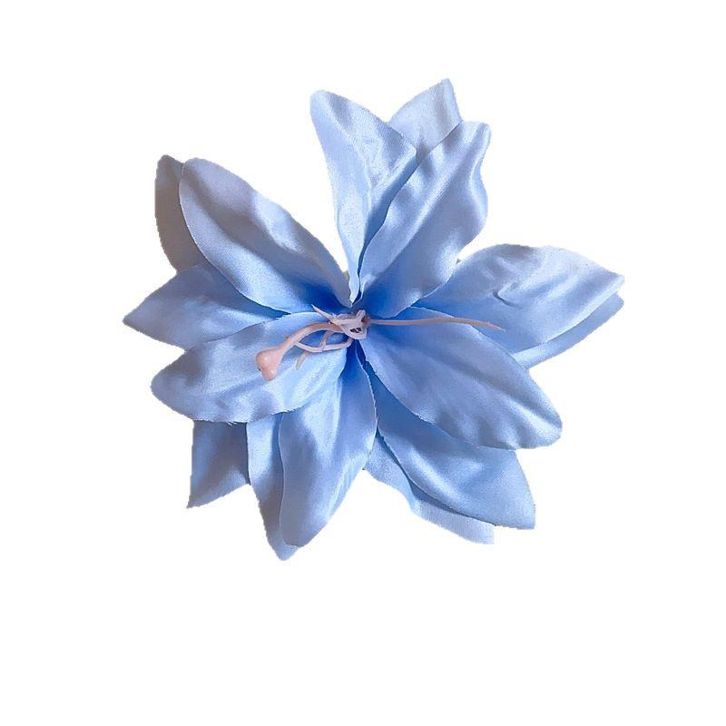 Rote Spinnenlilie Acryl Haarspange: Retro chinesischer Stil Haarschmuck