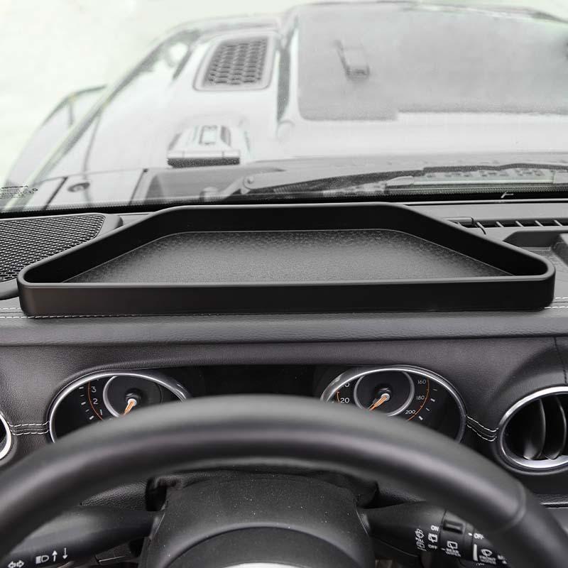  Central Control Panel Phone Holder Organizer Storage Box Container For Jeep Wrangler JL JT Gladiator 2018 Up Stowing Tidying Accessories