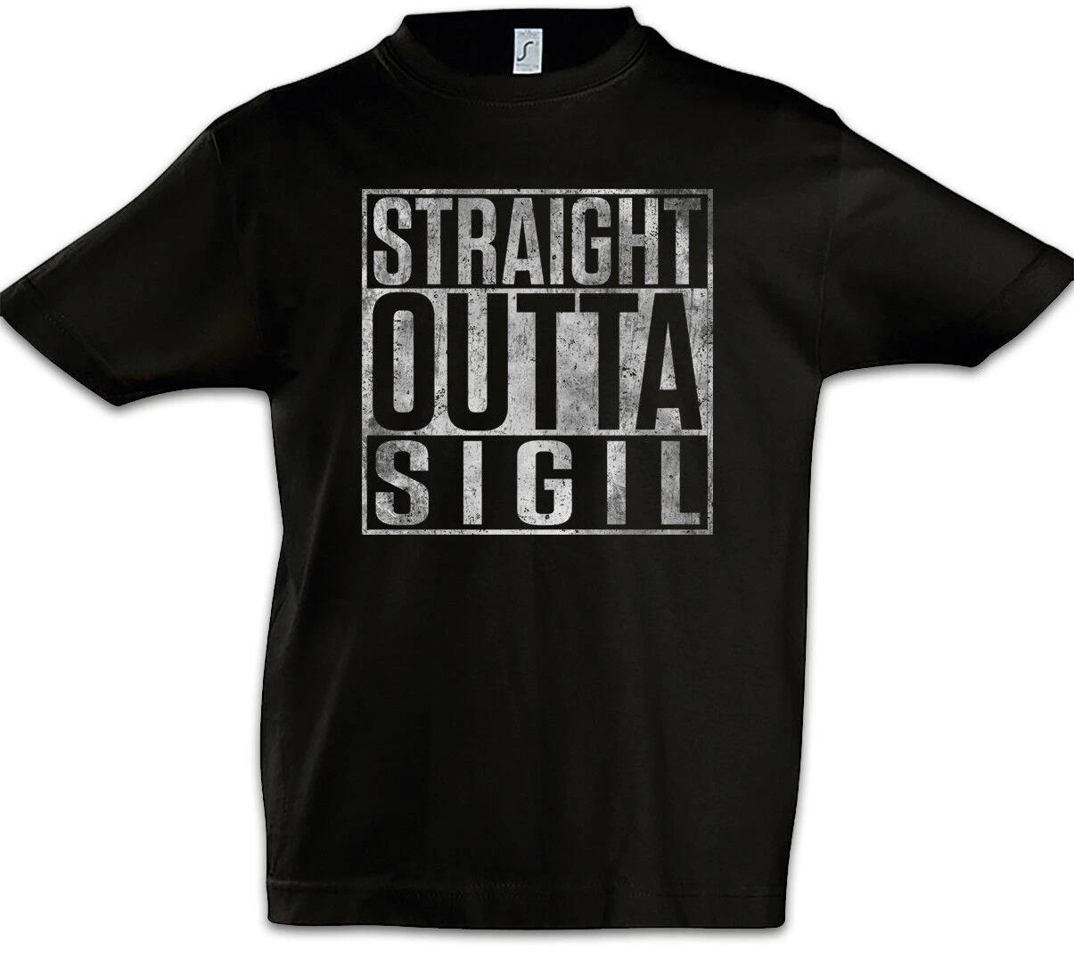 Straight Outta Sigil Kids Boys kids boys T-Shirt Dungeons Planescape Fun & Dragons 100