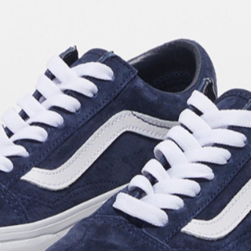 Barnes Old School   Pig Suede Navy Vn000cr5bx91