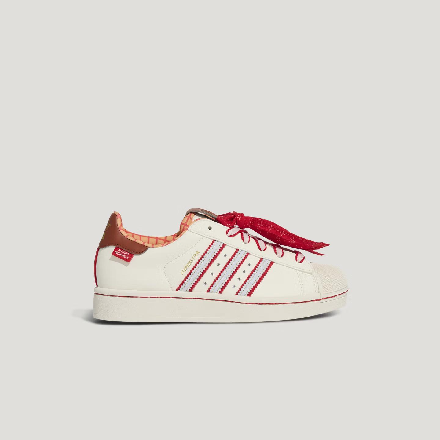 

Adidas Большой размер Сотрудничество с Disney SUPERSTAR II Классические кроссовки - Adidas Трилистник KK4472 35.5 красный