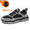 Fashion Autumn Winter Men Casual Shoes Soft Leather Man Sneaker Hot Sale Mens Hiking Shoes Leisure Walk Treking Footwear Tenis Masculino