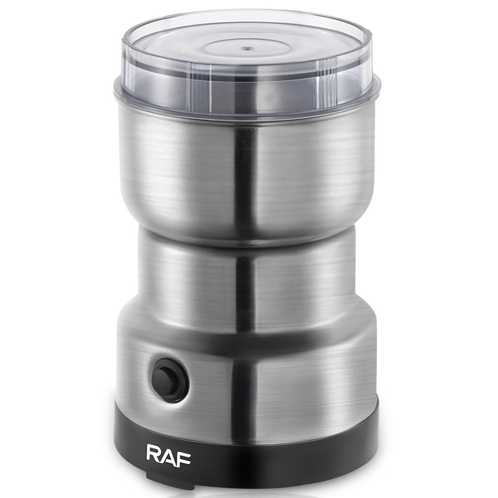 

RAF R.7113 EU Plug 220V Кофемолка для кофейных зерен Электрическая кофемашина Измельчитель специй (Без BPA, без FDA) A
