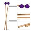 Middle Marimba Stick Mallets Xylophone Glockensplel Mallet with Beech Handle Percussion Kit Musical