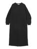 B:MING LIFE STORE by BEAMS Women's Fleece Dress with Sleeve Form (S-M) Black, Size S