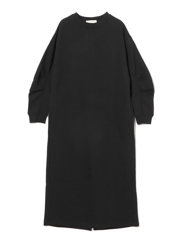 B:MING LIFE STORE by BEAMS Women's Fleece Dress with Sleeve Form (S-M) Black, Size S