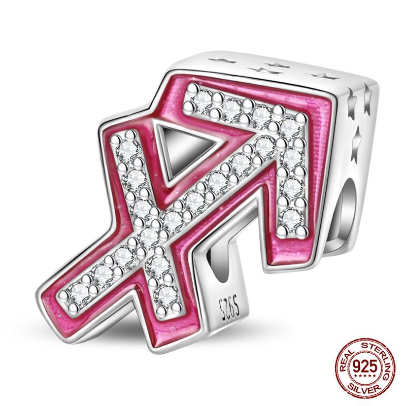 Original Charms Copper Lucky 12 Constellations Charm Beads Fit 3Mm Original Bracelet Women Diy Fine Jewelry Gift New In