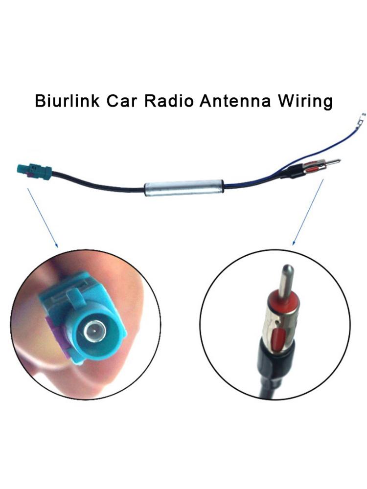 Car Audio Modified Radio Antenna Male And Female Extension Cord One-two Conversion Head FM Standard Interface Conversion Line