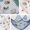 Mediterranean Decoration Fishing Net Thick Line Hemp Rope Shell Net Photography Props Kindergarten Background Wall Decoration Ornaments