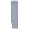 Cache-radiateur Anthracite - VIDAXL - MDF - Espace de rangement pour livres et ornements