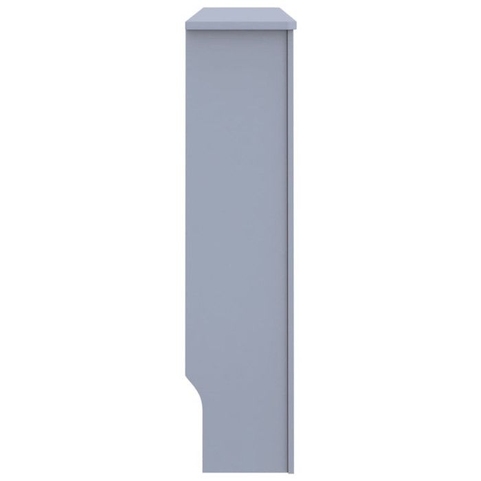 Cache-radiateur Anthracite - VIDAXL - MDF - Espace de rangement pour livres et ornements