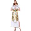 M-XL Couple Ancient King and Cleopatra Costume Men's Sea King, Warrior Stage Costume