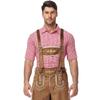 Traditional German Oktoberfest Men's Beer Festival Lederhosen
