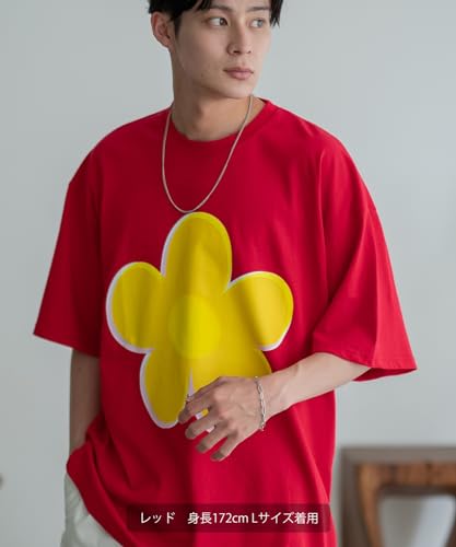 [IMPROVES] [SIDEWAYSTANCE] Mosaic Flower Short Sleeve T-Shirt