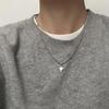 Star Pendant Necklaces Four-pointed Star Chokers Necklaces Hot Girl Women Y2k Jewelry Alloy Material Party Accessories