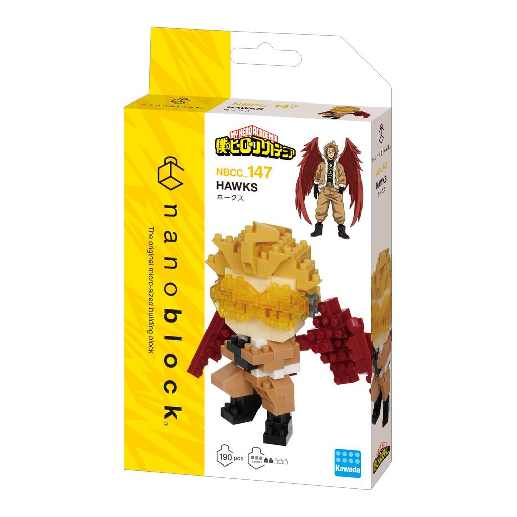 Kawada Nanoblock My Hero Academia Hawks NBCC_147
