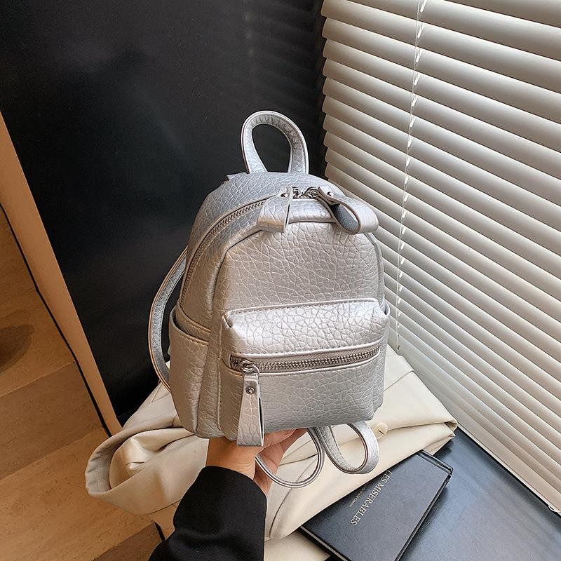 Premium mini small bag women's new trendy versatile leisure trend student schoolbag travel backpack