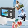 4K Digital Camera 64MP HD AF Auto   16X Zoom Anti Shake Portable Compact Camera for Travel Photography