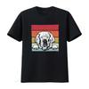 Dog Retro Clumber Spaniel Print T Shirt for Fashion Casual  Vintage Washed Soft Top For Everyday Wear Stretched Unisex Fashion