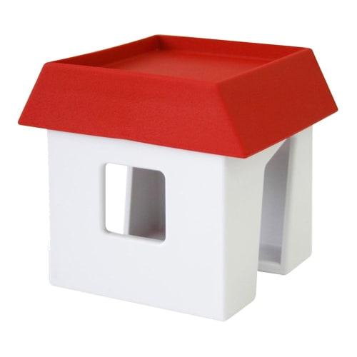 Yawata Kasei way-be APYUI MULTI STAND, a multi-function kitchen stand, red