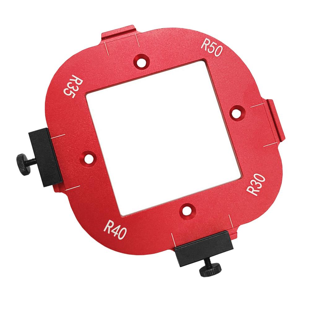 Corner Radius Template 4 In 1 Round for Positioning Bit Jig Router Trimming Machine Woodworking
