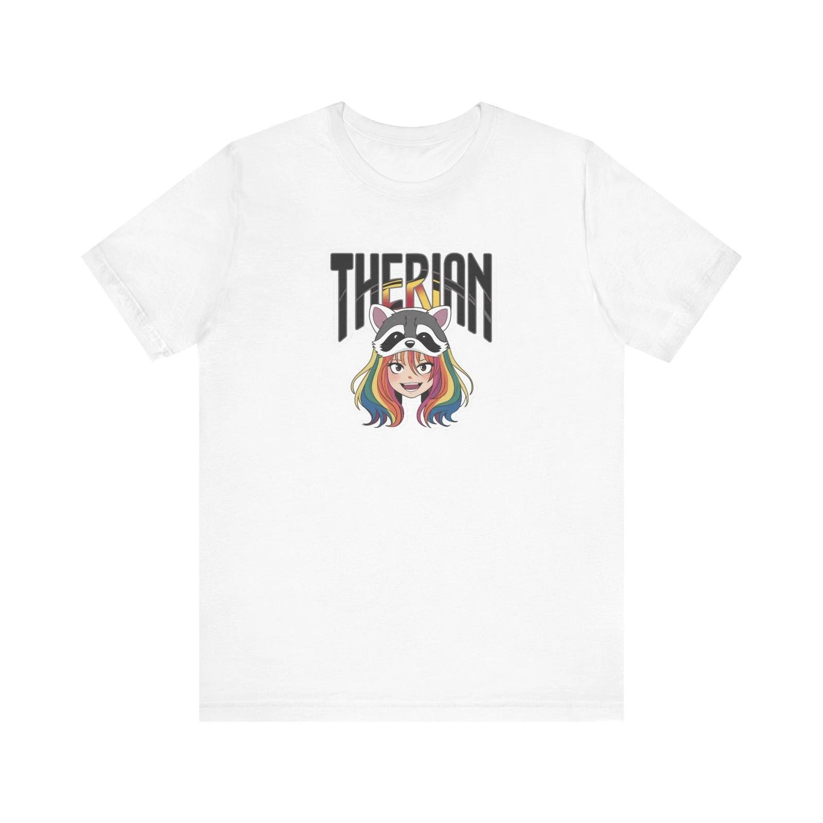 Raccoon Therian Therian Pride Shirt Therian Gear Quadrobics Otherhearted 4XL
