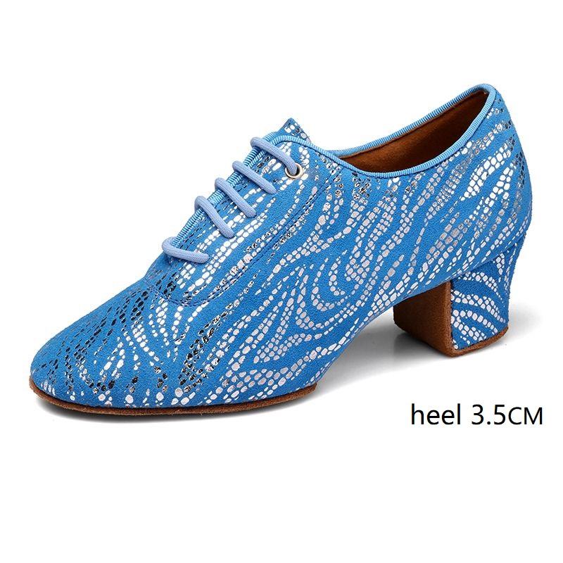 Professional Latin Dance Shoes Adult Women Teacher Shoe Woman Dance Shoes Sport Training Leather Dance Shoe Sneakers Shiny