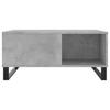 Coffee Table, Concrete Gray, 80X80X36.5 Cm