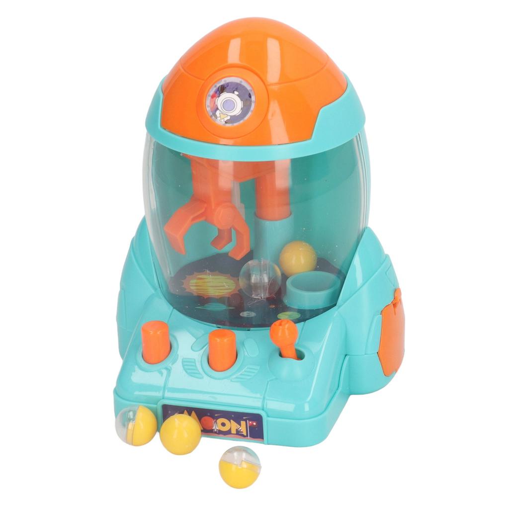 Space Claw Machine Colorful Portable Space Claw Machine for Children Tabletop