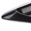 2PCS DIY Shark fins Car Body Side Air Flow Vent Grille Decorative Stickers Kits