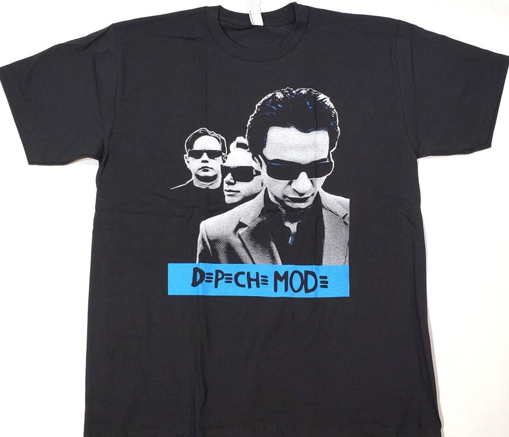 DEPECHE MODE T-shirt Alt Rock New Wave Band Tee Adult Men's Black New Unisex T-Shirt