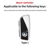 CXVA5 For BMW 7 Series X7 I7 IX 740LI Alcantara Car Remote Key Case Cover Shell Accessories