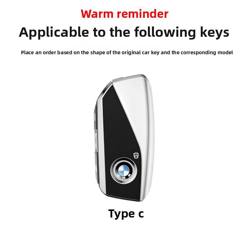 CXVA5 For BMW 7 Series X7 I7 IX 740LI Alcantara Car Remote Key Case Cover Shell Accessories