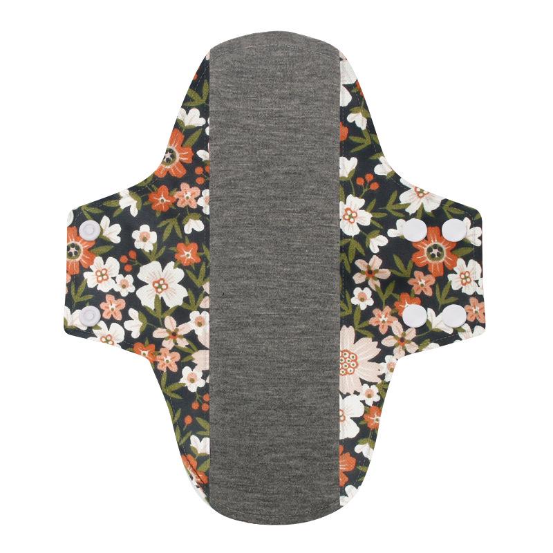 

Моющиеся хлопковые антибактериальные ежедневные прокладки с графеном: Дышащее и Непротекающее Женское Гигиеническое Решение L (22x28CM)