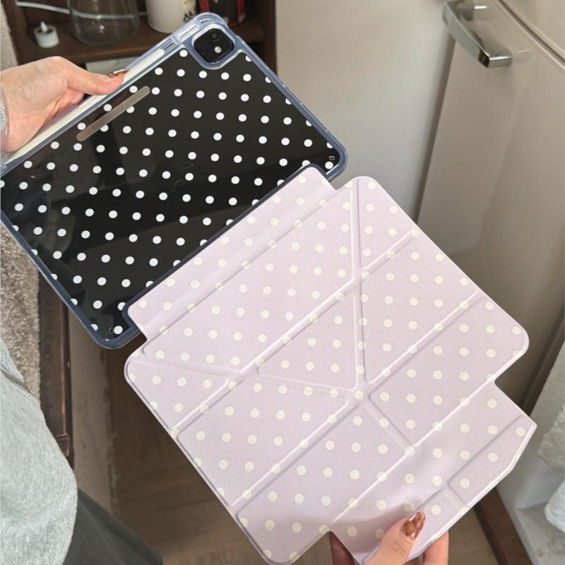 Koreanische INS-Punkte-Tablet-Hülle für iPad Air 3 2019 Pro 10.5 Air4 5 10,9 Zoll 10. Generation 2022 Air6 7 11 M3 2025 Minimalistische Stilvolle Hülle
