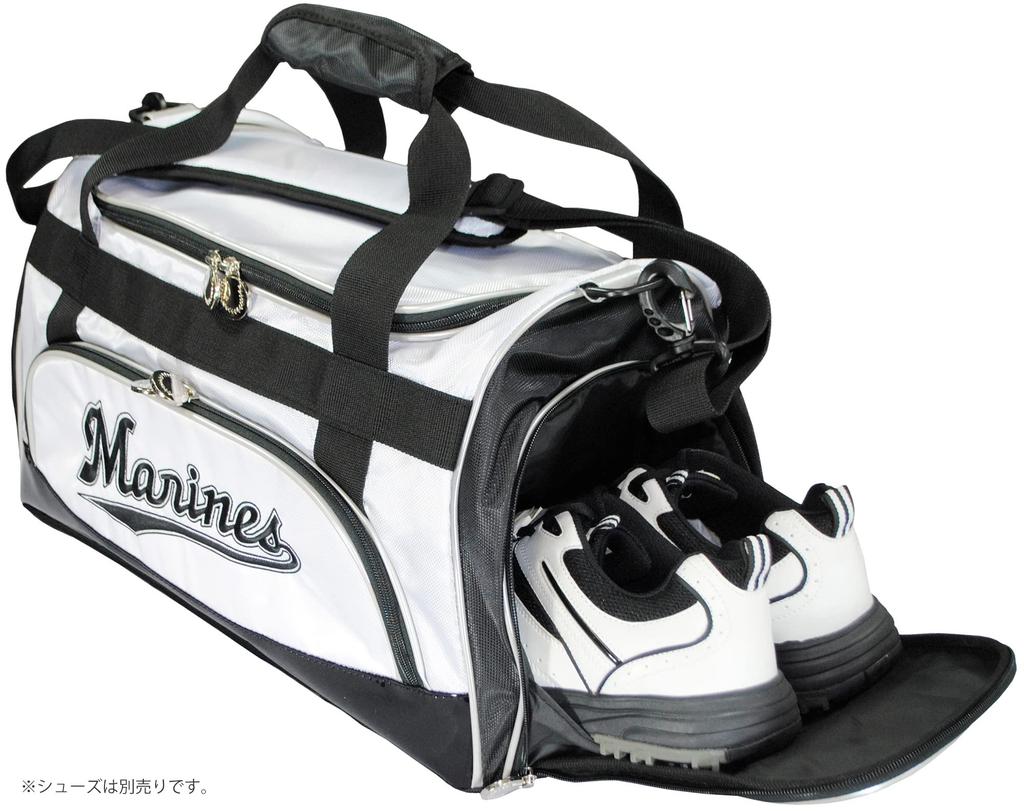 Taška Lezax Chiba Lotte Marines Boston bílá LMBB-2451