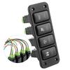 4 Switch Panel Driving Light Blu ray Switch Push Button for Toyota Hailax Cool Road VIGO