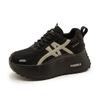 Leather thick-soled small Forrest Gump shoes New breathable sports and leisure shoes in autumn