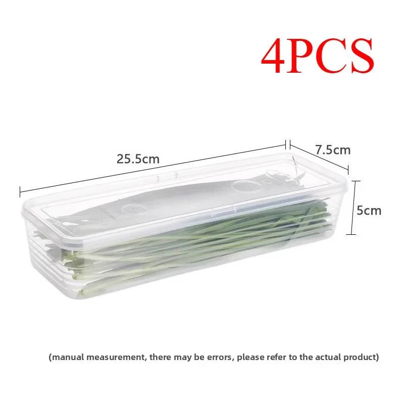 Clear Plastic Food Storage Containers Rectangular Reusable, Kitchen Organizer Box Set for Fridge Pantry Freezer, Meal Prep Lunch