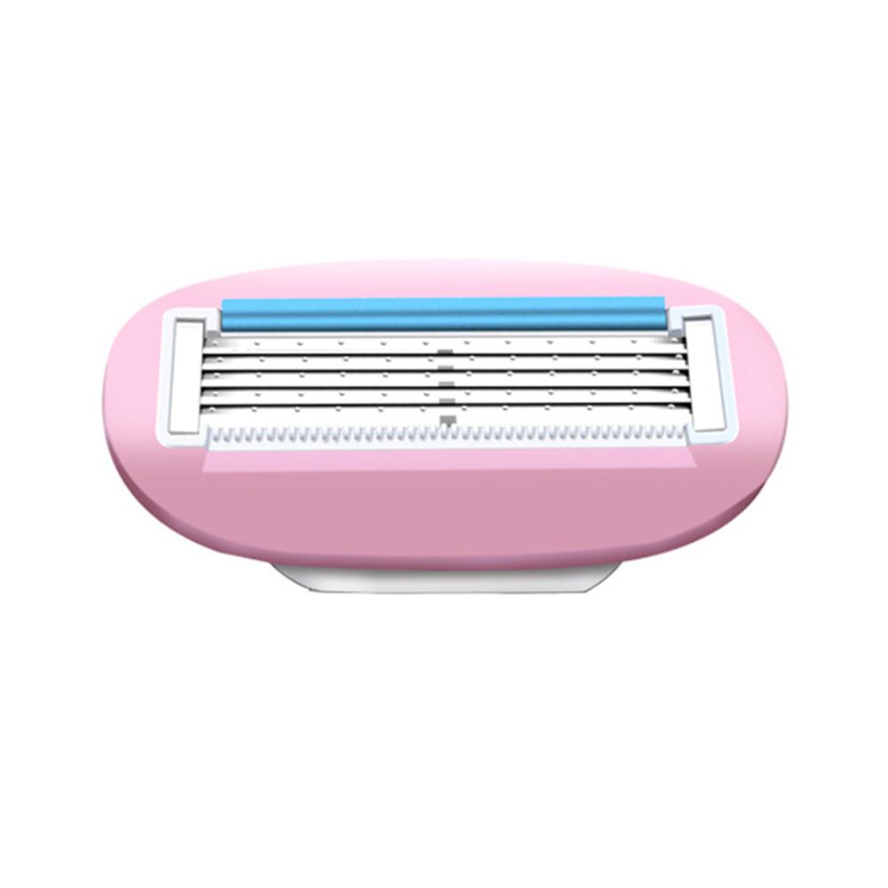 

Женский портативный триммер-бритва для волос Бритва с 5 лезвиями Бритвенные лезвия Бритва для безопасности Лицо/ Ноги/ Подмышки/ Бикини Красота Удаление волос